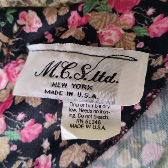 Vintage floral pattern dress - Picture 2 of 4